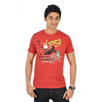 Probase Men League Red Tshirts