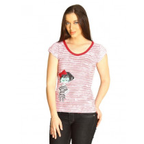 Jealous 21 Women Jealous Eara Red Top Red T-shirt