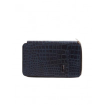 United Colors of Benetton Men Solid Blue Passport Holder