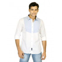 Probase Men Stripes White Shirts