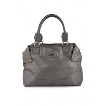United Colors of Benetton Women Solid DK.Grey Handbags
