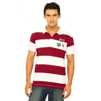 Wrangler Men White Polo Tshirts