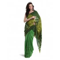 Satya Paul Green Saree