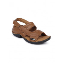 Red Chief Men Tan Sandals