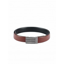 Bulchee Men Black And Brown Revesible Belt