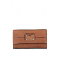 Fossil Women Brown Wallet