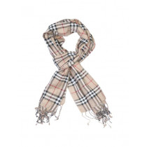 Lino Perros Men Brown Check Scarf