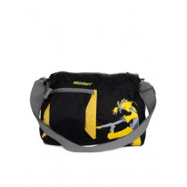 Wildcraft Unisex Graffiti Black & Yellow Sling Bag