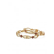 Royal Diadem Set of 2 Golden Bangles