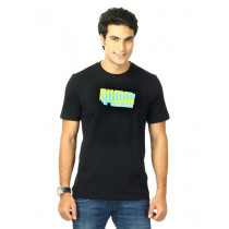 Puma Men Puma midrange tee Black Tshirts