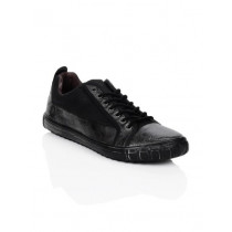 United Colors of Benetton Men Black Shoes