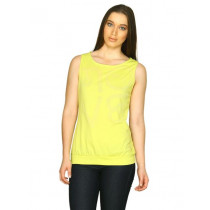 Puma Women Yellow Sleeveless Top
