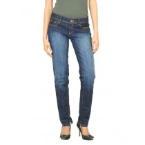 United Colors of Benetton Women Washed Blue Jeans