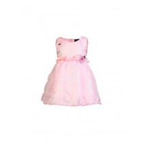 Doodle Kids Girls Party Frock Pink Dress