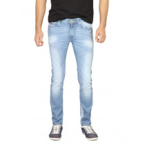 Deni Yo Men Washed Blue Jeans