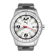Puma Men Race Luminous 3HD White Dial Watch