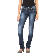 Spykar Women Washed Blue Jeans