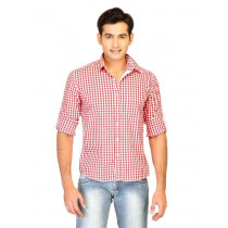 Belmonte Men Check Red Shirts