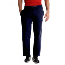 Urban Yoga Men Navy Blue Track Pants