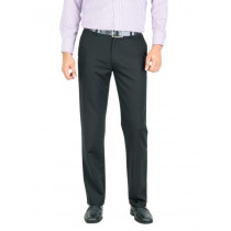 Peter England Men Solid Black Trouser