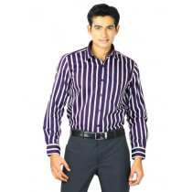 Indigo Nation Men Hot Stepper Purple Shirts