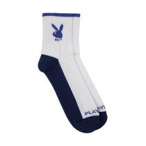 Playboy Men White Socks