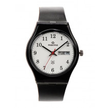 Maxima Men White Dial Watch