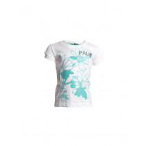 Gini and Jony Girls Printed White Top
