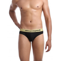 Chromozome Men Black Briefs