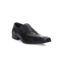 Franco Leone Men Black Formal Shoes