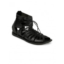 Estd. 1977 Men Black Sandals
