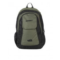 Wildcraft Unisex Olive Green & Black Backpack