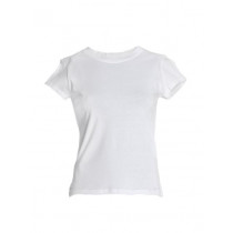 Jockey Women White Round Neck T-Shirt