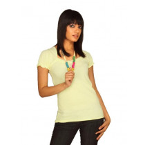 Jealous 21 Women Yellow Basic Top