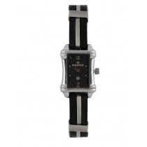 Maxima Women Black Dial Watch