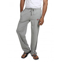 Chromozome Men Grey Melange Lounge Pants