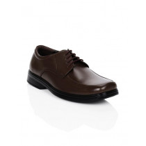 Bata Men Tech Brown Formal Shoes