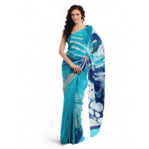 Satya Paul Blue Saree