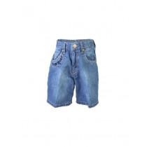 Palm Tree Kids Boys Washed Blue Shorts