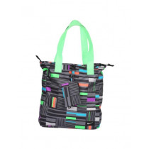 Nike Grey Printed Handheld Bag