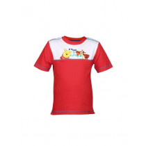 Disney Kids Boy's Pooh And Tiger Red Kidswear