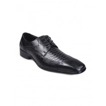 Carlton London Men's Semi Formal Black Shoe