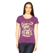 Inkfruit Women's Mementos Purple T-shirt