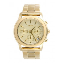 DKNY Women Beige Chronograph Watch NY8330