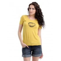 Roxy Women Mustard Yellow Top