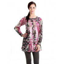Diva Women Printed Pink Kurti