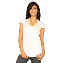 Lotto Women White T-shirt