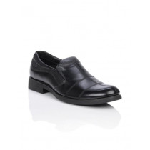 Homme Men Black Semi Formal Shoes