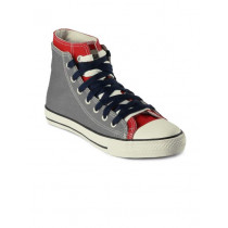 Basics Men Grey Casual Shoes