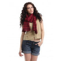 Fabindia Women Red Stole